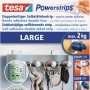 Tesa Powerstrips Large, 10 sztuk, do usuwania bez śladów i mocnego trzymania.
