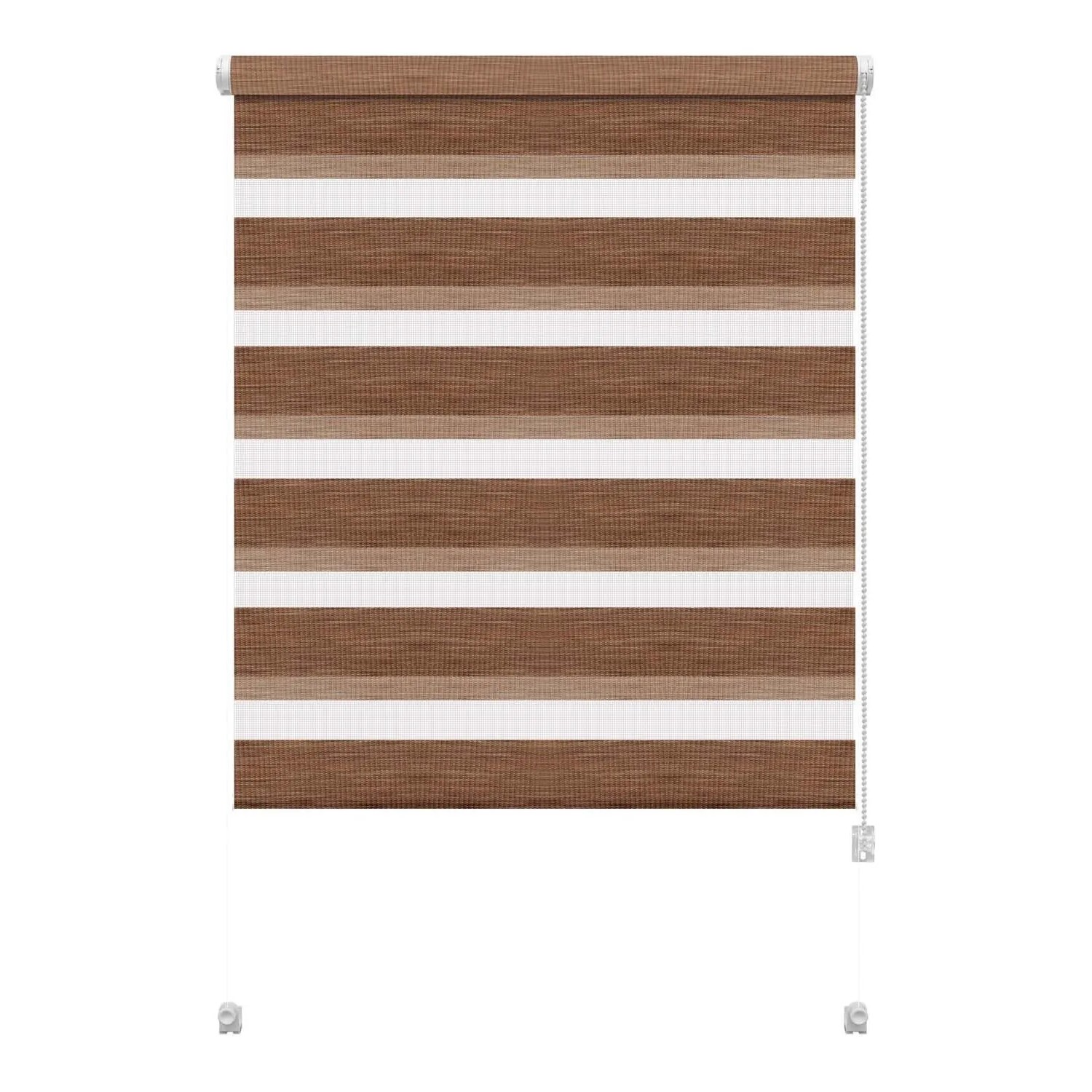 Gardinia Roleta MINI ZEBRA NATUR Dzień/Noc 46 x 150 cm brąz