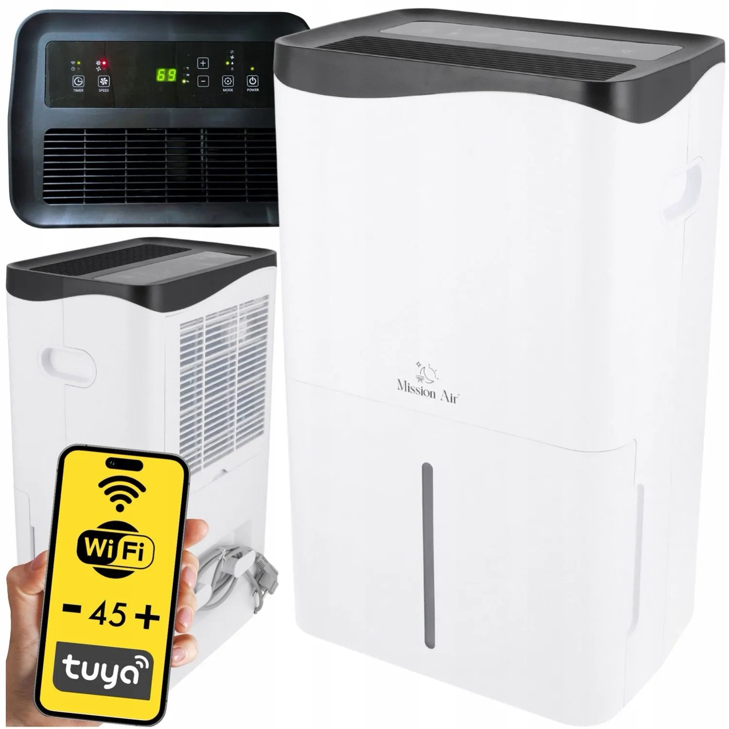 Mission Air Osuszacz powietrza Prodry WiFI 50L/24h