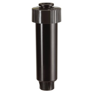 Zraszacz wynurzalny Gardena Sprinklersystem S-CS do wąskich trawników, wykonany z tworzywa sztucznego.