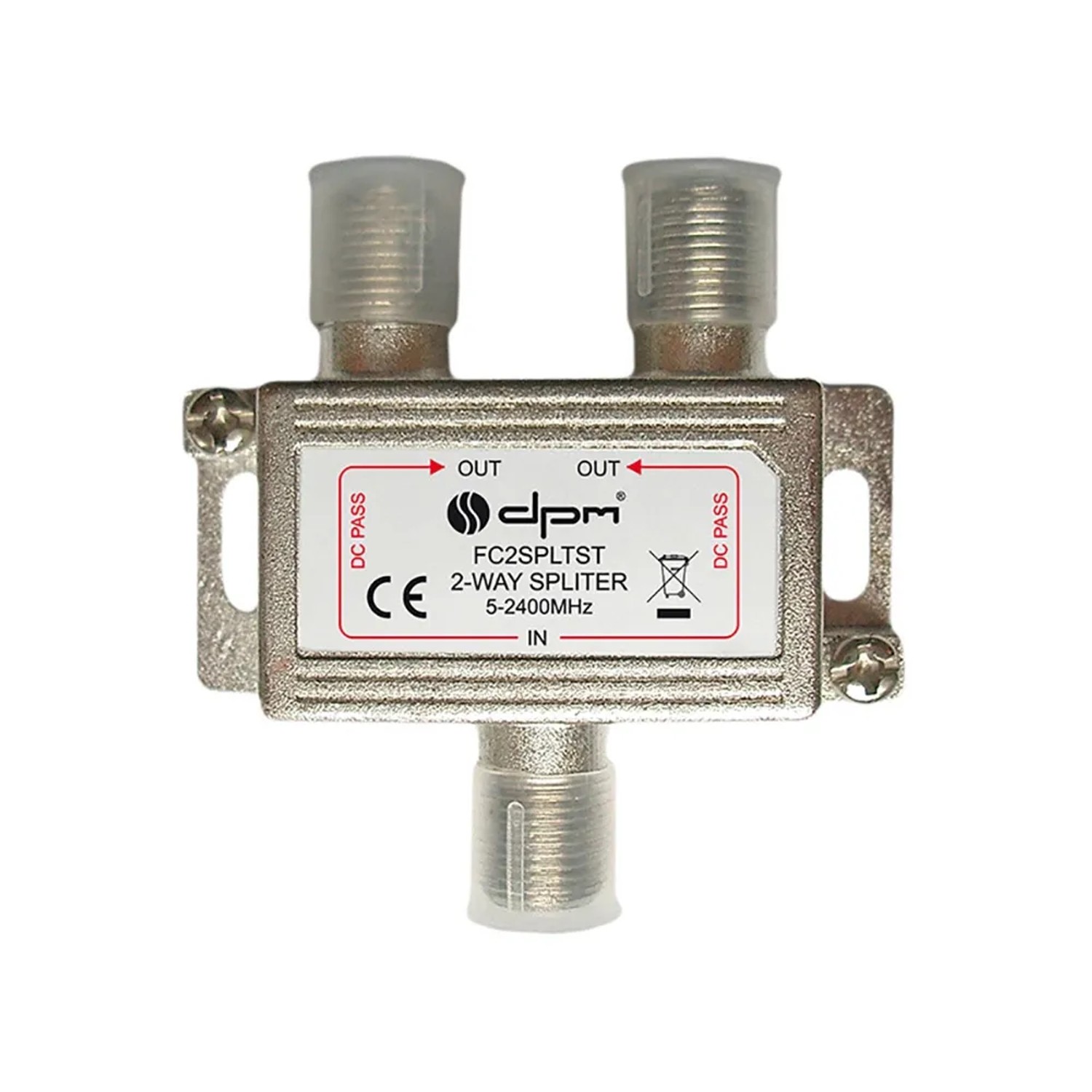 DPM Splitter TV-SAT 2 wyjścia