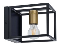 Kinkiet VIGO czarno-złoty 1x60W E27 Kinkiet VIGO czarno-złoty 1x60W E27