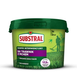 Nawóz interwencyjny do trawnika z mchem - 5 kg