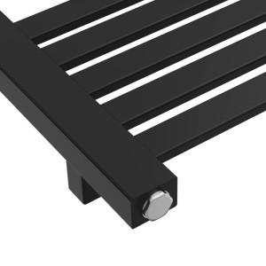 Giovanni Grzejnik łazienkowy BOL czarny mat 75 x 44 cm