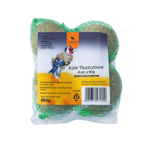 Kule tłuszczowe w siatce 4 szt.