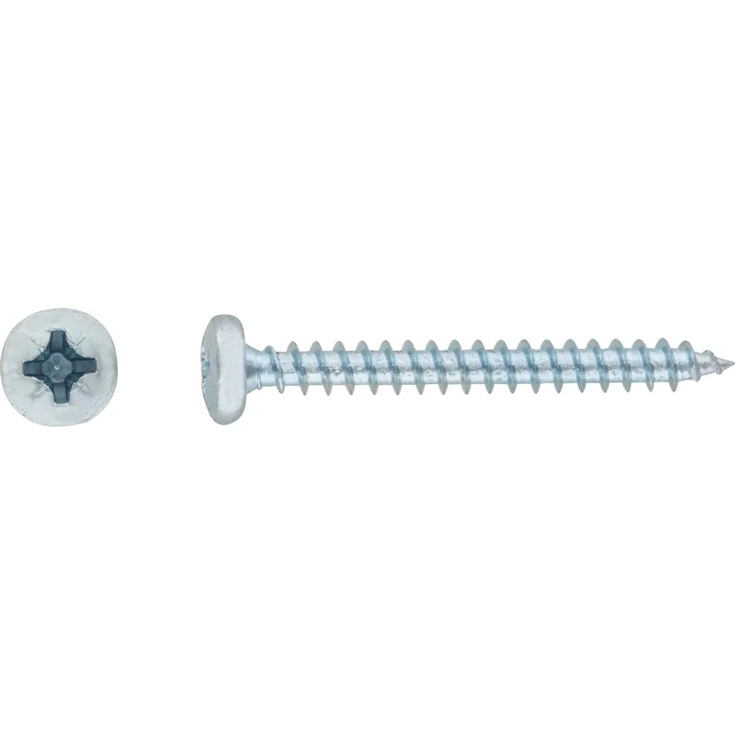 LUX-TOOLS Wkręt uniwersalny z łbem walec PZ Ø 4,5 mm x 20 mm ocynk żółty 20 szt