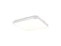 MiLAGRO Plafon LED Ajax 17W 4000K 1530lm IP44 33 cm biało-srebrny