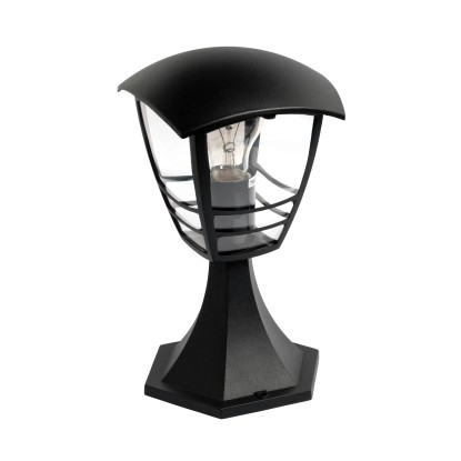 Philips Lampa ogrodowa CREEK 1xE27 60W wys. 30cm czarna