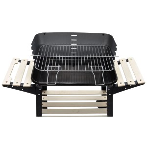 t.b.t. grill węglowy z półkami i rusztem.