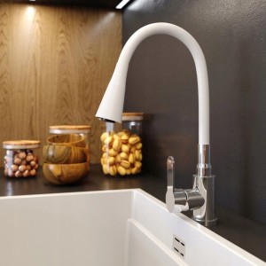 Granitan Bateria kuchenna elastyczna Flexo biała