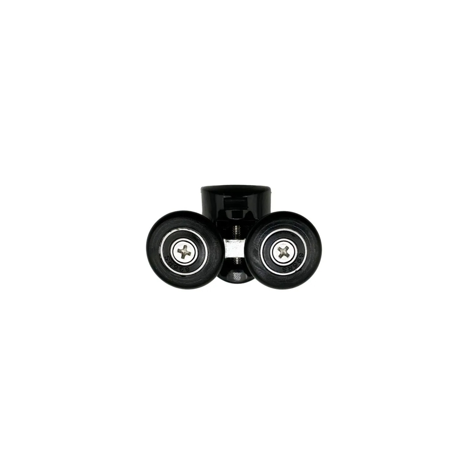 Rolka podwójna górna czarna 5,5x3,5x3,