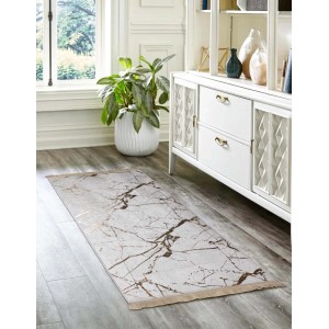 Splendid Dywan drukowany NEVA 60 x 100 cm biały