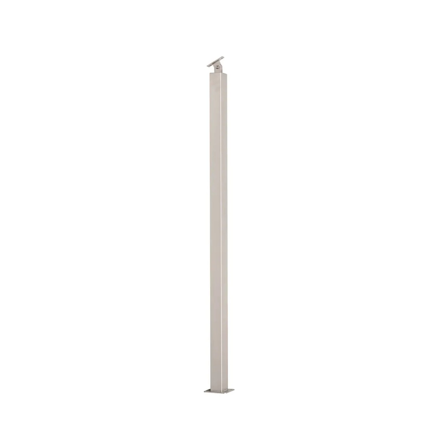 Kornik Słup prostokątny poziomy nierdzewny 1000 mm  inox