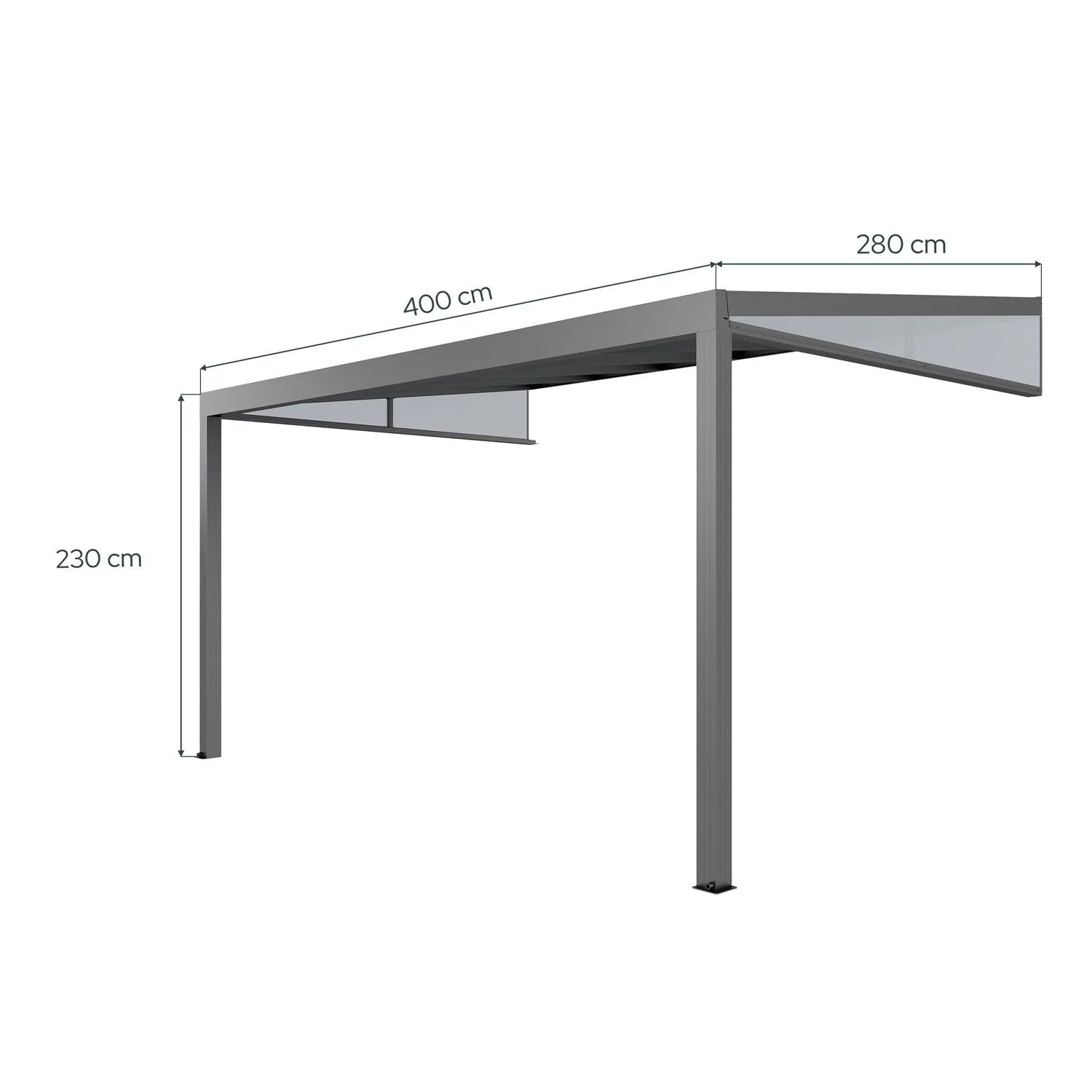 Esti&Esta Ogród zimowy - 4,0 x 2,8 m, wys. 2,3 m_2
