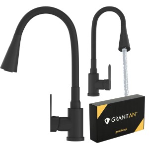 Granitan Bateria kuchenna elastyczna Flexo Pure czarna