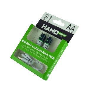 HandHome Bateria ładowana USB-C 2xAA 2600mWh