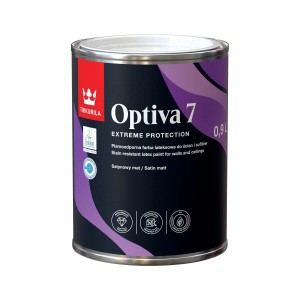 Puszka z farbą Tikkurila Optiva 7 do wnętrz, Extreme Protection.