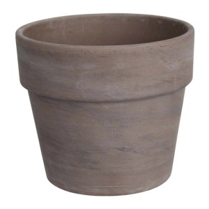 Donica Calima Basalt, Ø 38 cm, terakota, do wnętrz i na zewnątrz.