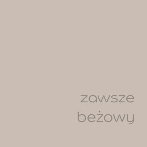 Próbka koloru t.b.t., delikatny beż do ścian wewnętrznych.