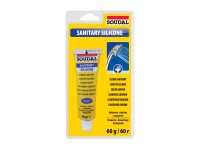 Soudal Silikon sanitarny 60 ml bezbarwny Soudal Silikon sanitarny 60 ml bezbarwny