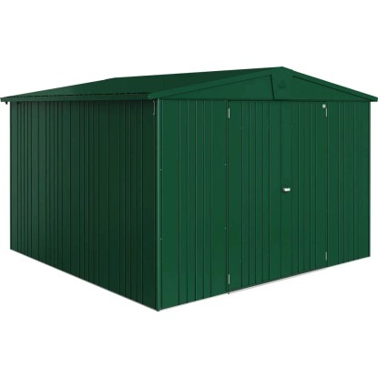 Biohort Domek ogrodowy ciemnozielony drzwi podwójne - 316 x 300 cm