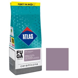 Opakowanie fugi do płytek Atlas Fuga, odcień wrzosowy, do spoin.
