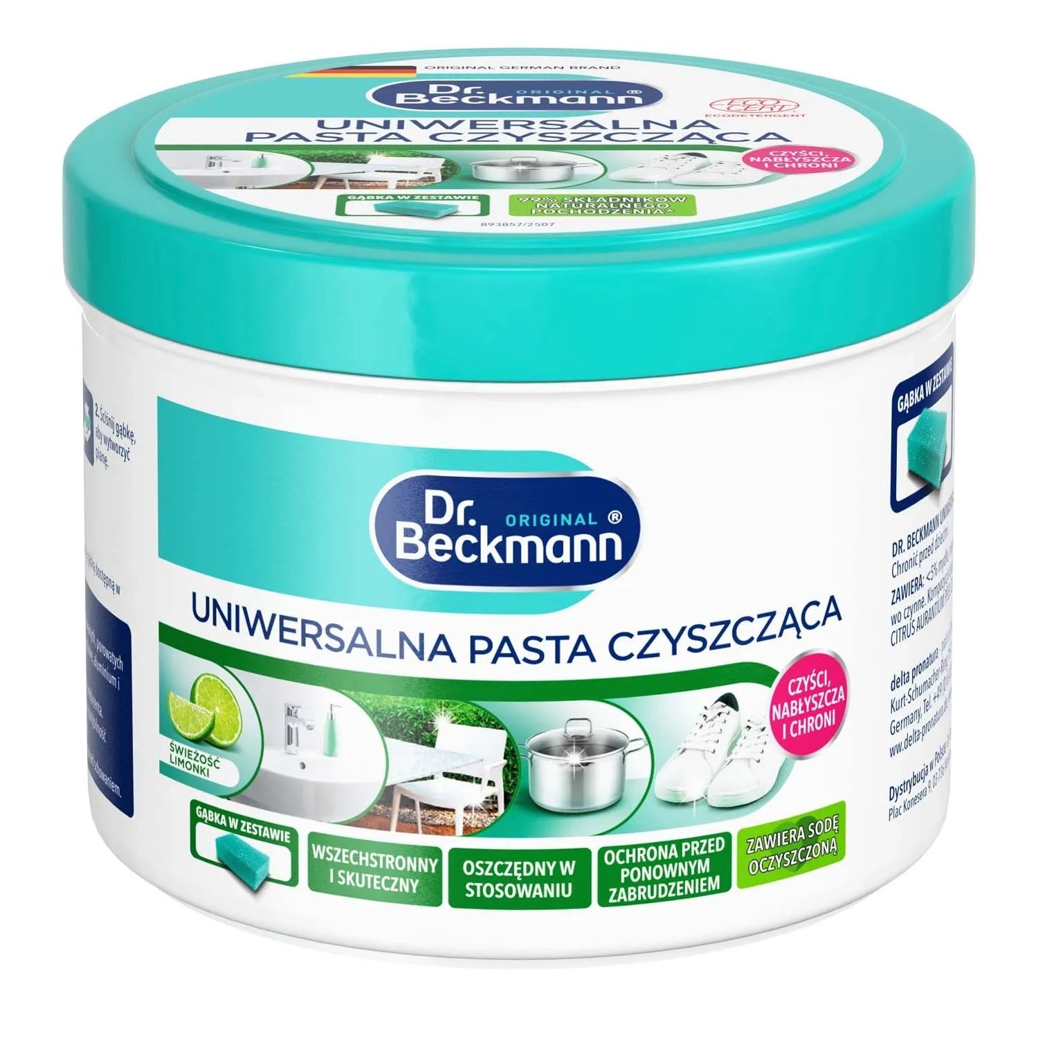Dr. Beckmann Uniwersalna Pasta Czyszcząca 550 g
