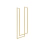 Wieszak na ręczniki Widar II Gold 50x20x110