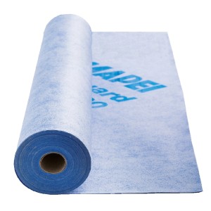 Rolka membrany hydroizolacyjnej, akcesoria do płytek.