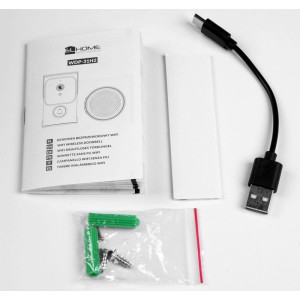 El Home Dzwonek bezprzewodowy WDP-31H2-B WiFi z kamerą, czarny
