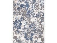 Multidecor Dywan NORMAN kwiaty 160 x 235 cm szaro-niebieski Multidecor Dywan NORMAN kwiaty 160 x 235 cm szaro-niebieski
