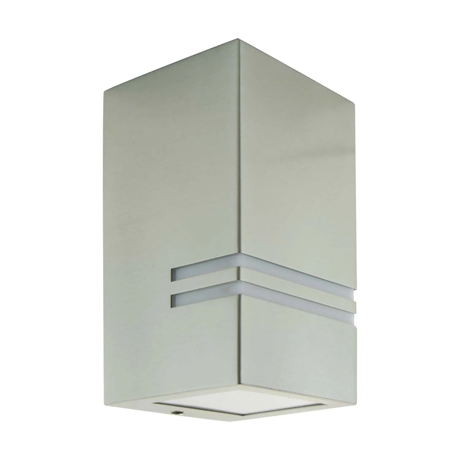 Struhm Kinkiet zewnętrzny KELER INOX 1xGU10 35W IP54 matowy chrom