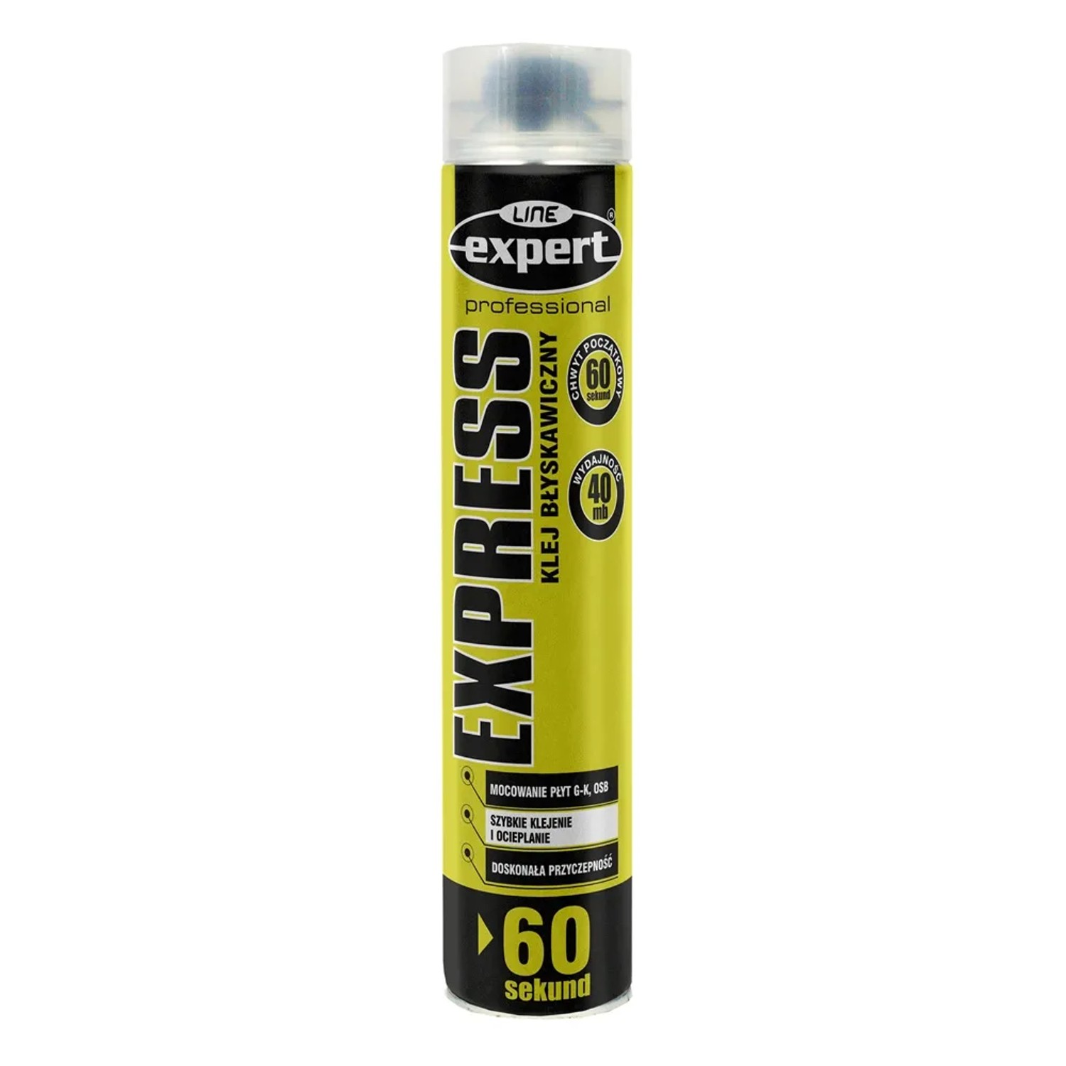 Expert Line Klej poliuretanowy Express błyskawiczny 750 ml