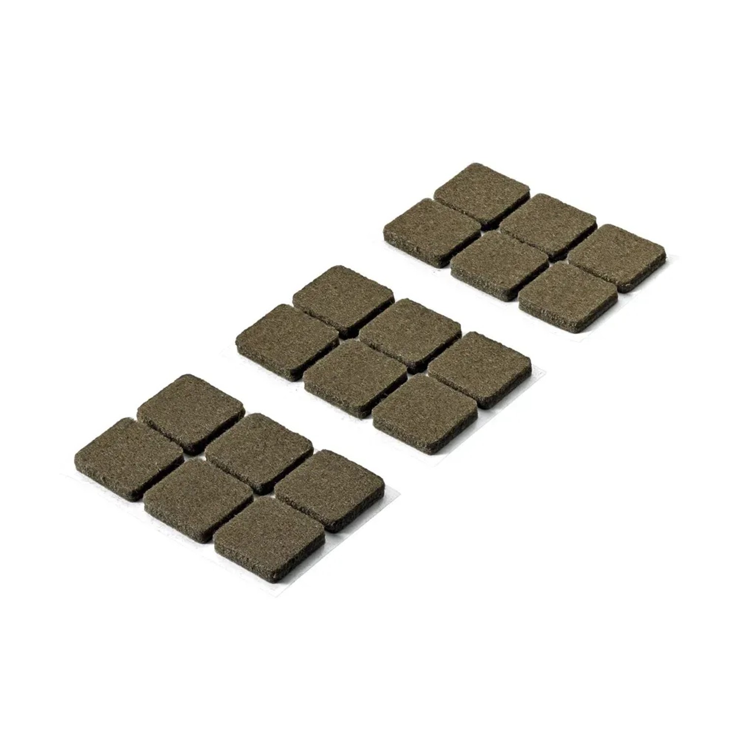 Hettich Podkładki filcowe brąz 22x22mm 18szt