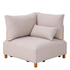 t.b.t. narożnik mebli ogrodowych z poduszkami, beżowy.