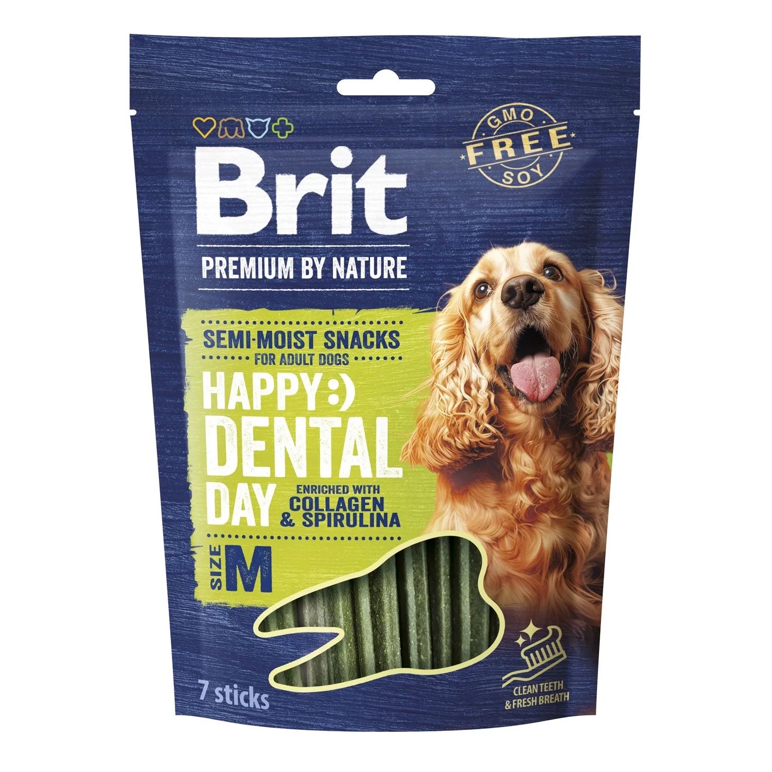 Brit Premium by Nature Snack Dental Przysmak dla psów, z kolagenem i spiruliną