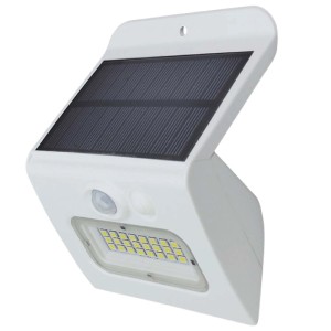 Düwi Lampa solarna PAPILON z czujnikiem PIR 3W 4000K 270lm IP65 biała