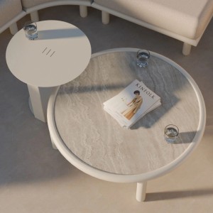 Esti&Esta x ZIEŃ Komplet mebli wypoczynkowych ES VEDRA beżowy 6-częściowy