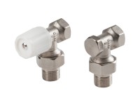 Hydroland Zestaw zaworów grzejnikowych kątowy 1/2 Hydroland Zestaw zaworów grzejnikowych kątowy 1/2