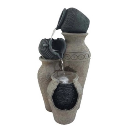 Fontanna kompozytowa Wazy - 31 x 30 x 60,5 cm