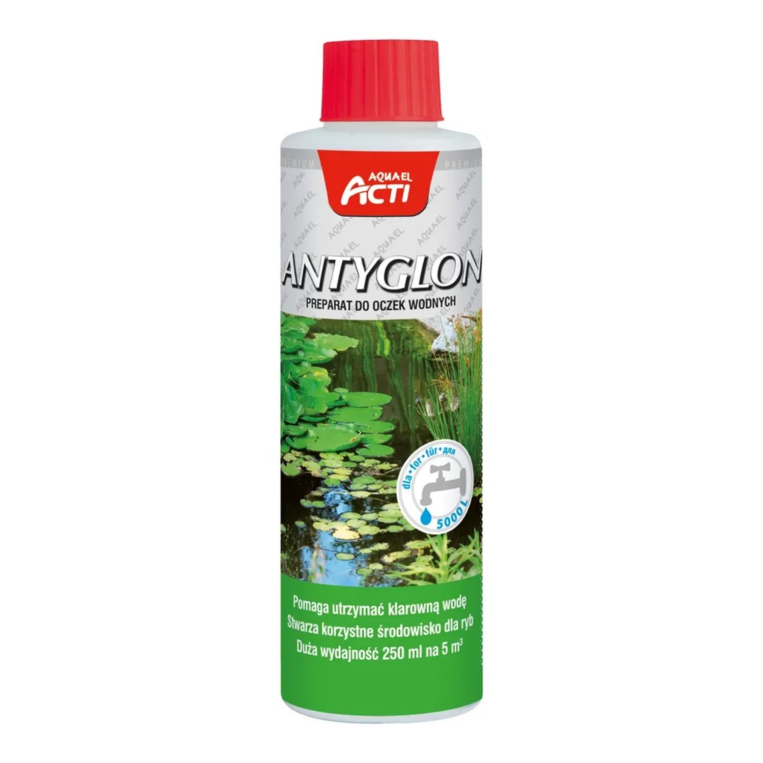 AquaEl Acti Pond Antyglon preparat na glony 250 ml