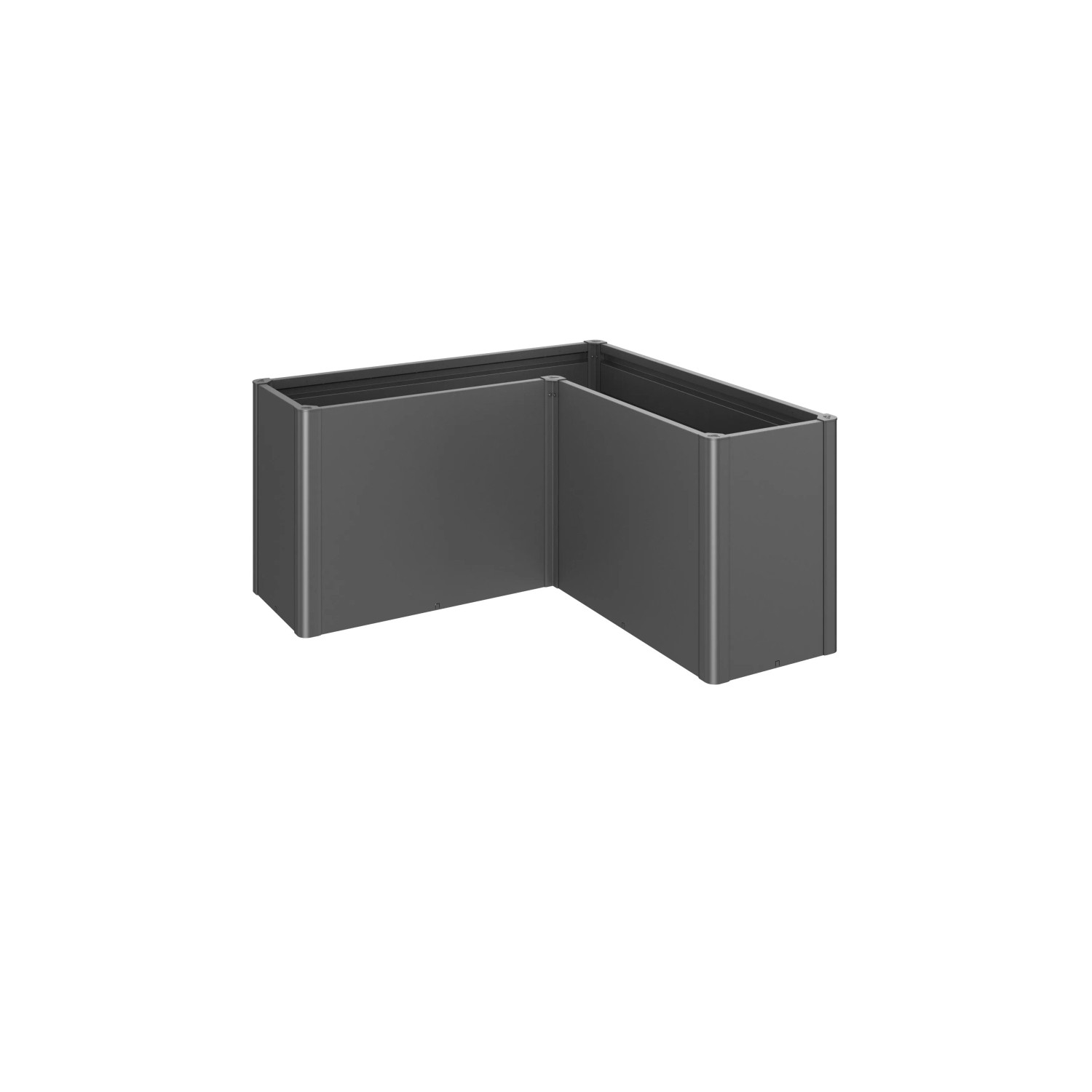 Biohort Kwietnik Belvedere Maxi 150 ciemny-szary metalik - 152 x 55 cm