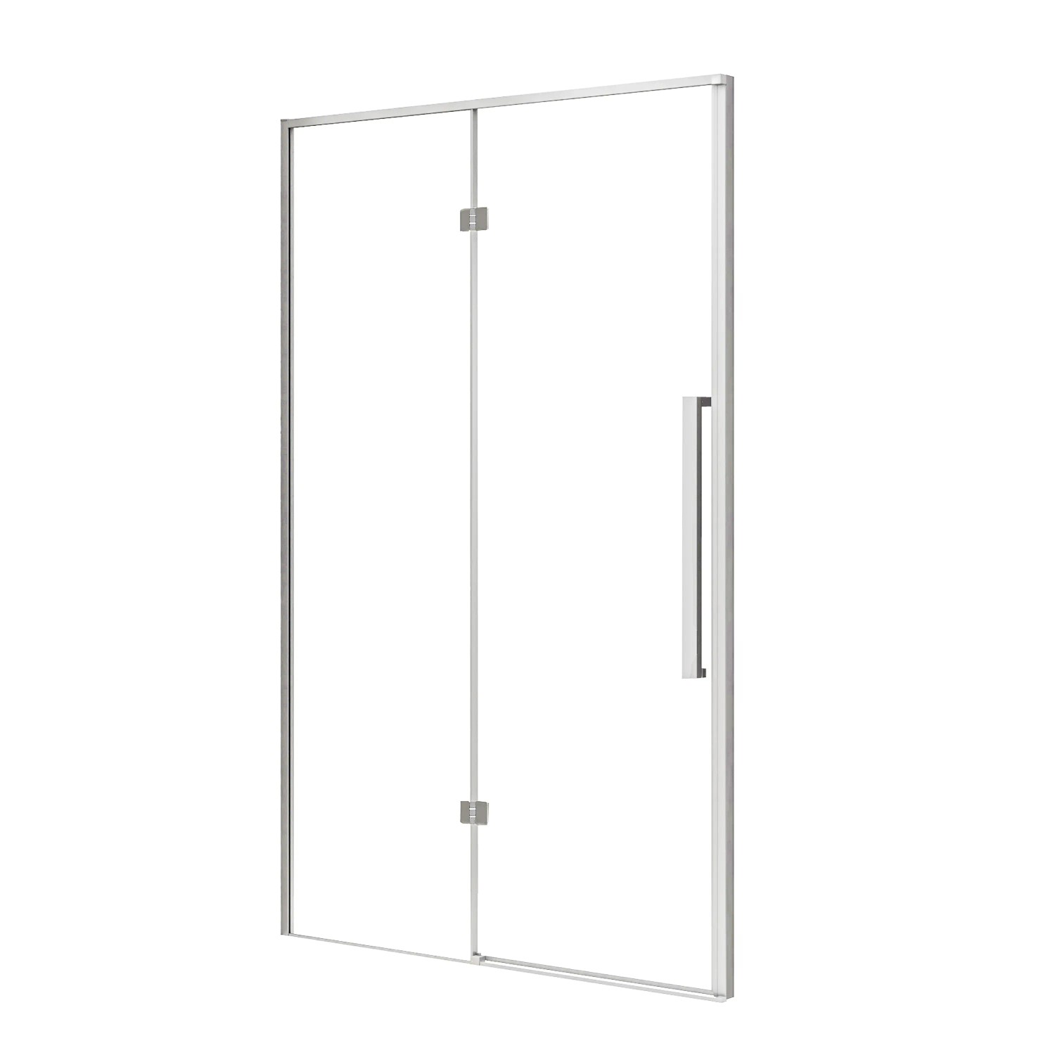 KABI Drzwi do kabiny prysznicowej Largo lewe chrom 100x195