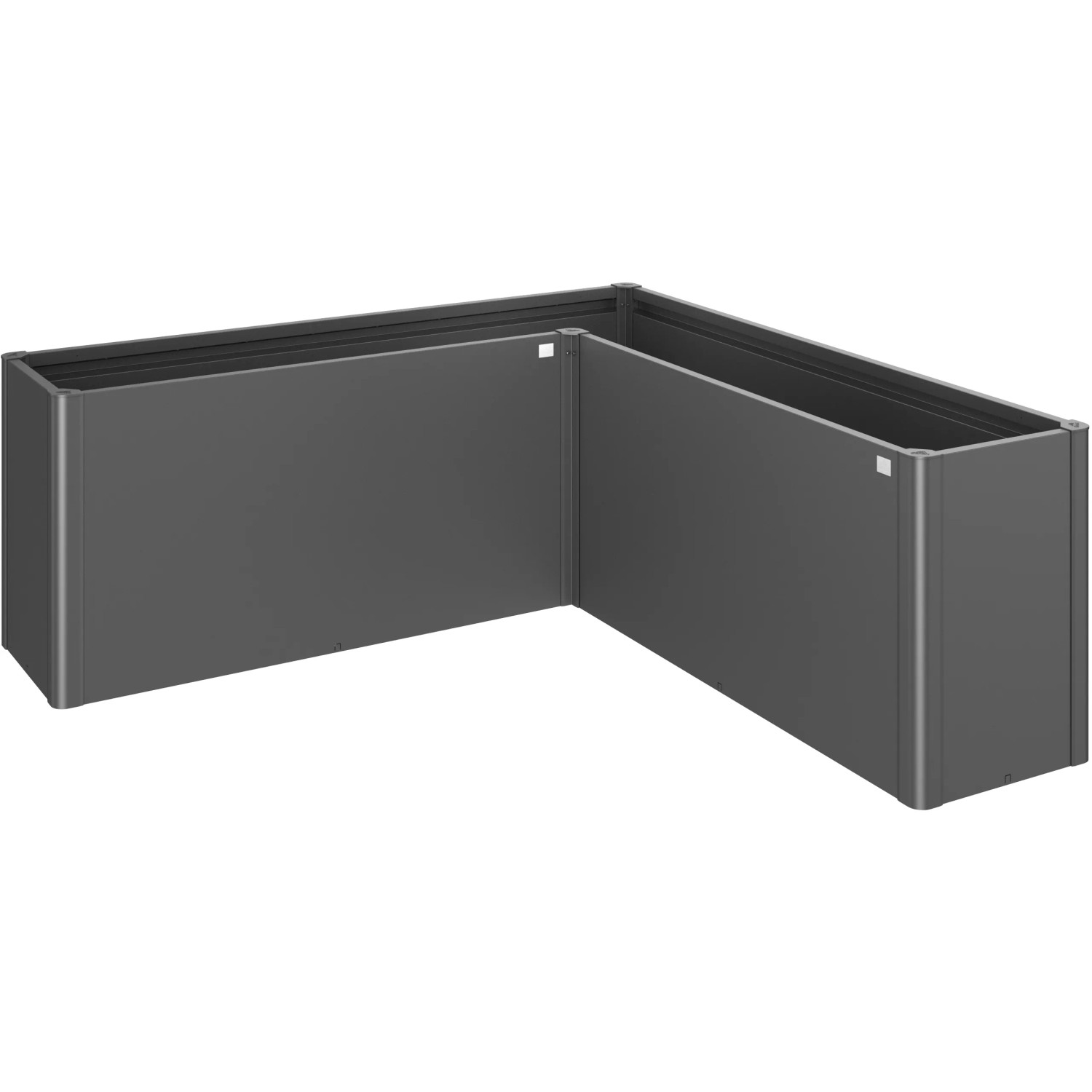 Biohort Kwietnik Belvedere Maxi L200 ciemny-szary metalik - 201,6 x 202 cm