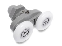 Rolki do drzwi kabiny górne szare 2,3 cm 2 szt