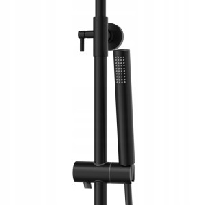 Granitan Kolumna prysznicowa z termostatem Glami czarna