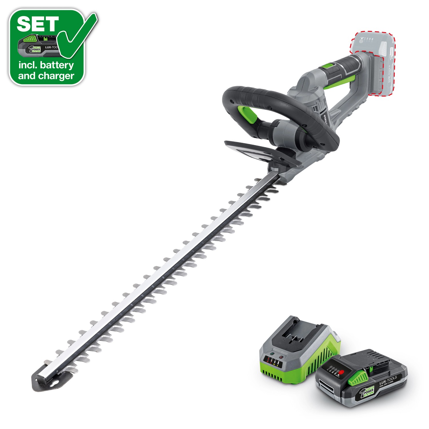 メンテナンス yuuhaaruu Lux-Tools Nożyce akumulatorowe do żywopłotu 20V set V2 kupuj