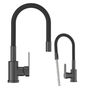 Granitan Bateria kuchenna elastyczna Grado gun grey