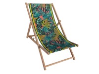 Leżak plażowy TROPICAL koral