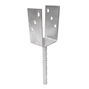 t.b.t. metalowa podpora słupka do ogrodzeń i aranżacji ogrodów.